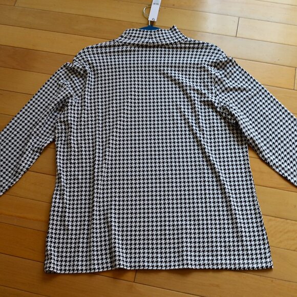 Chico's Chicos Top Long Sleeve Basic Knit Alabaster Size 3 XL NWT - Picture 7 of 7